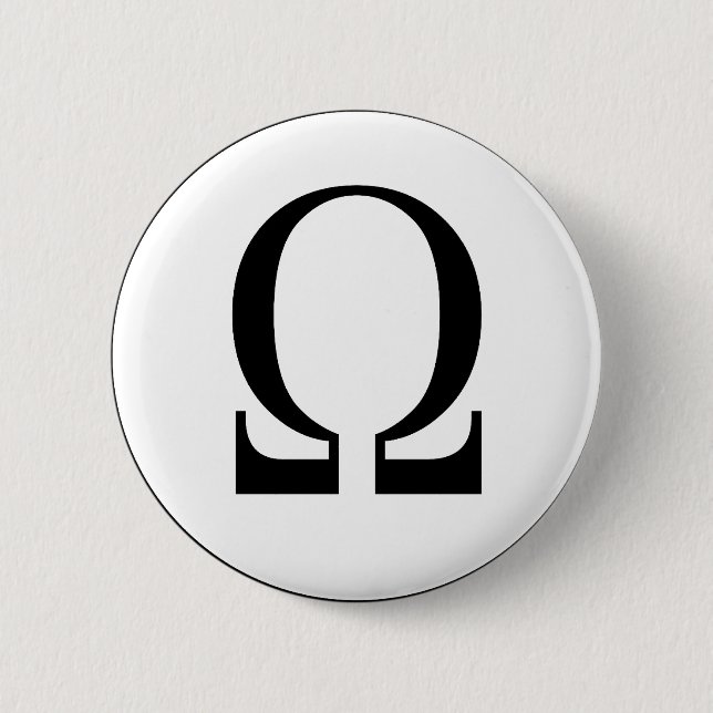 Omega Button (Vorderseite)