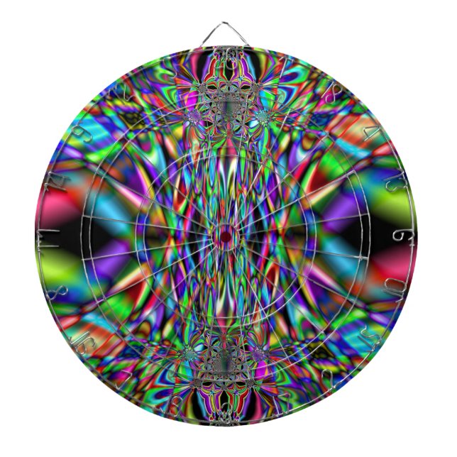 Omega Chrome Dartboard Dartscheibe (vorne)