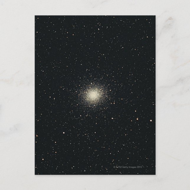 Omega-Star-Cluster Postkarte (Vorderseite)