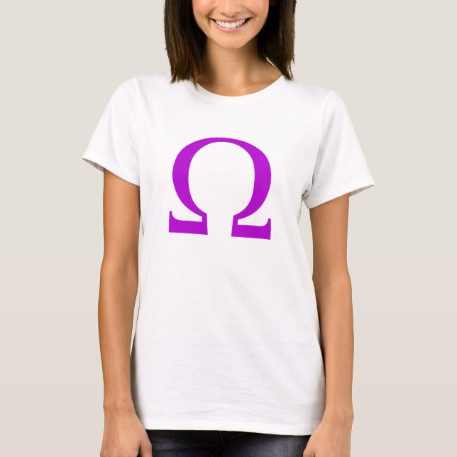 Omega-Symbol T-Shirt (Vorderseite)
