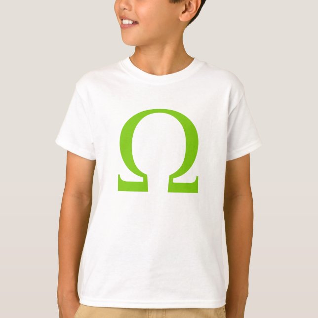 Omega-Symbol T-Shirt (Vorderseite)