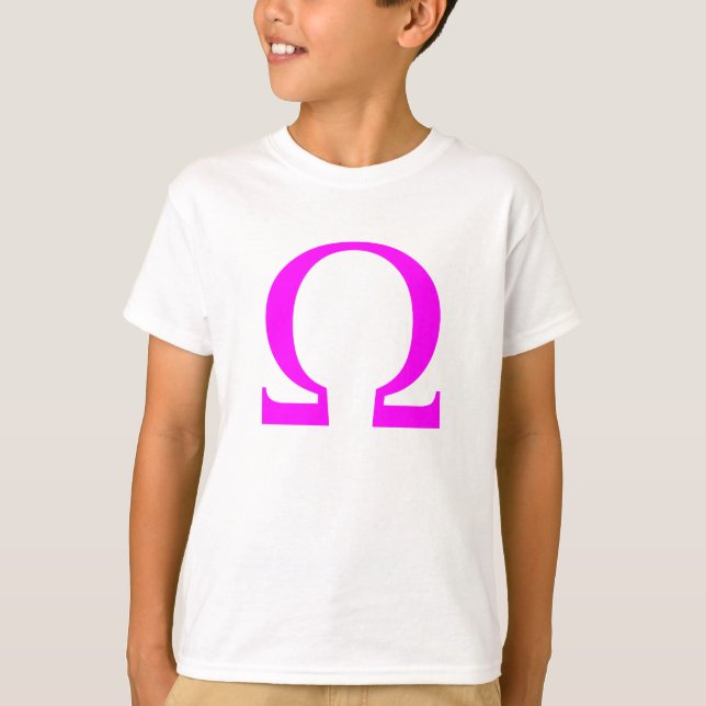 Omega-Symbol T-Shirt (Vorderseite)
