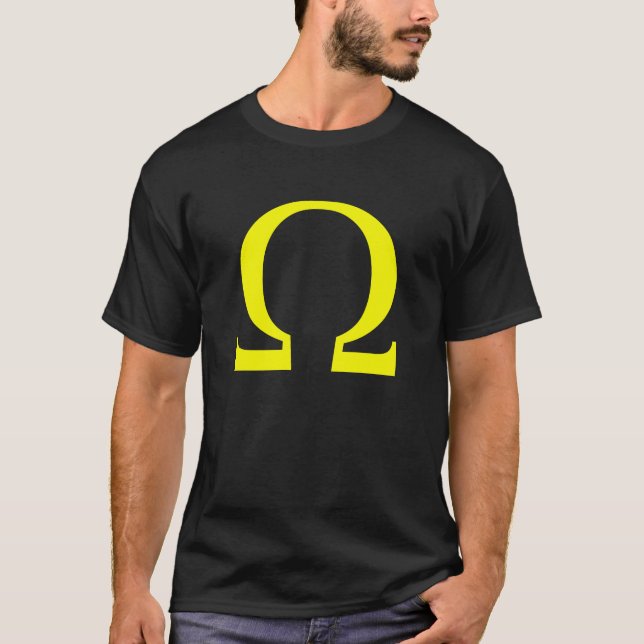 Omega-Symbol T-Shirt (Vorderseite)