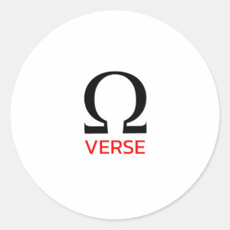 Omegaverse Runder Aufkleber