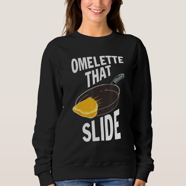 Omelet, dass Slide-Bekleidung Sweatshirt (Vorderseite)