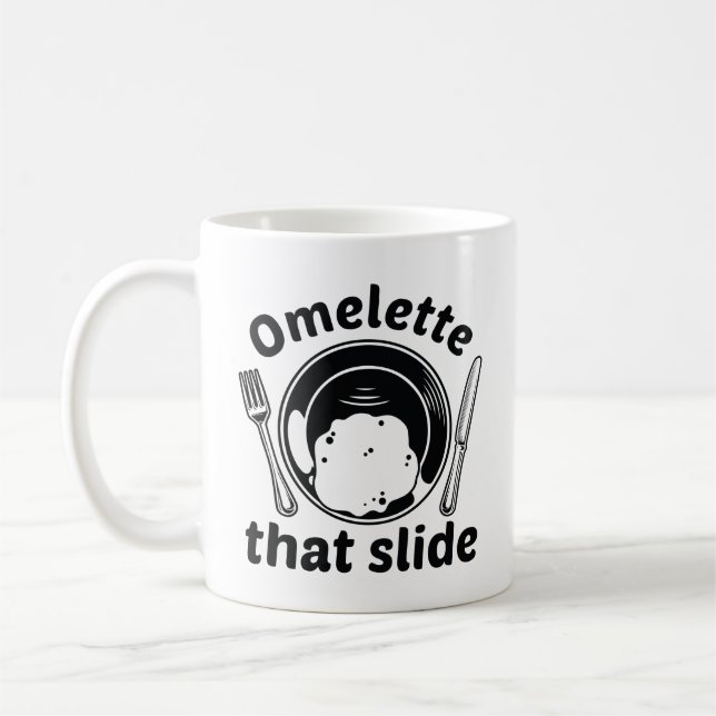 Omelet, die Folie Kaffeetasse (Links)