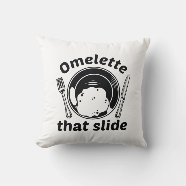 Omelet, die Folie Kissen (Vorderseite)