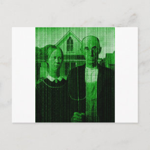 OMG-Bauer-Matrix Postkarte