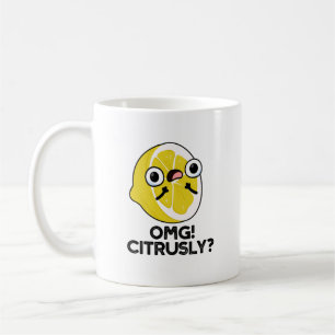 OMG Citrous Funny Fruit Citrus Pub Kaffeetasse