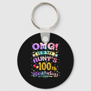 Omg Es Ist Der 100. Geburtstag Meiner Tante Happy Schlüsselanhänger