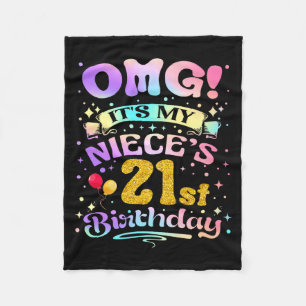 Omg Es Ist Der 21. Geburtstag Meiner Nichte Alles Fleecedecke