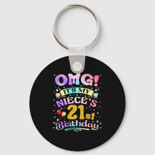 Omg Es Ist Der 21. Geburtstag Meiner Nichte Herzli Schlüsselanhänger