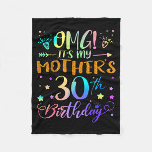 Omg Es Ist Der 30. Geburtstag Meiner Mutter Süße 3 Fleecedecke