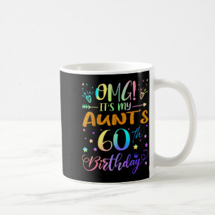 Omg Es Ist Der 60. Geburtstag Meiner Tante Süße 60 Kaffeetasse