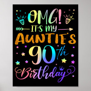 Omg Es Ist Der 90. Geburtstag Meiner Tanten Süße 9 Poster