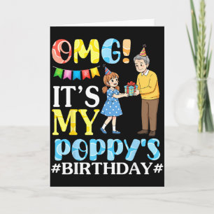 Omg Es ist der Geburtstag meiner Oma Alles Gute Op Karte