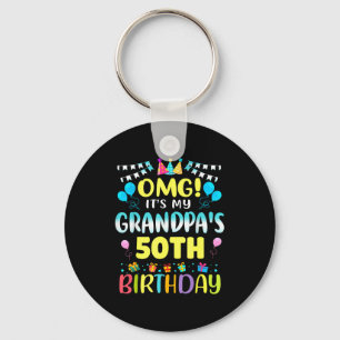 Omg Es Ist Mein 50. Geburtstag Großvater Süße 50 J Schlüsselanhänger