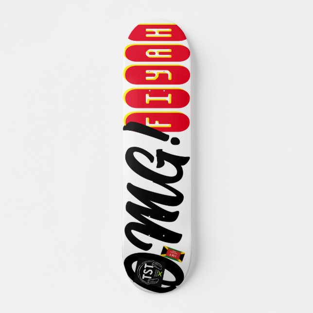 OMG FIYAH JMT 7 3/4" Skateboarddecke Skateboard (Vorne)