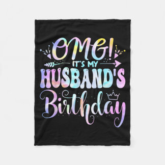 Omg Geburtstag meines Mannes Alles Gute zum Geburt Fleecedecke