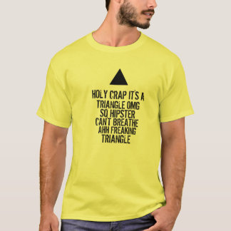OMG Hipster Triangle T-Shirt