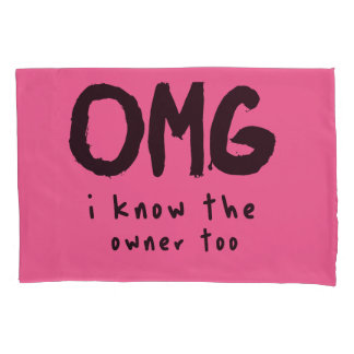 OMG ICH WUSSTE, DASS DER EIGENTÜMER ZU GUTE QUOTE  KISSENBEZUG