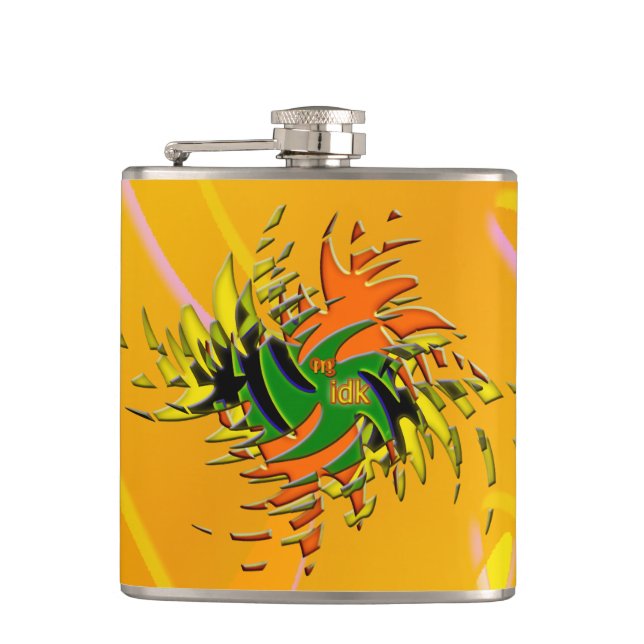 OMG! idk Flachmann (Vorderseite)