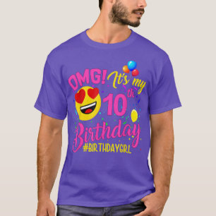 OMG ist mein 10. Geburtstagskind 10 Jahre alt T-Shirt