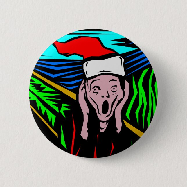 OMG ITIS WEIHNACHTEN WIEDER! BUTTON (Vorderseite)