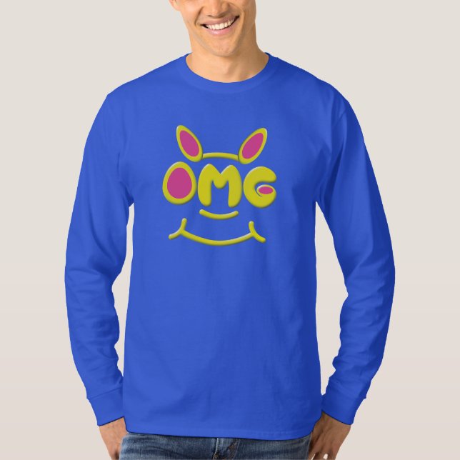 OMG Langarm-T-Shirt T-Shirt (Vorderseite)