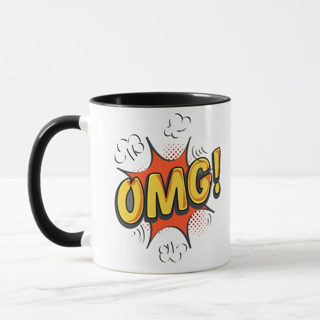 OMG Logo Tasse (Links)