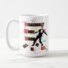 OMG Moody Dancing Groom Kaffeetasse