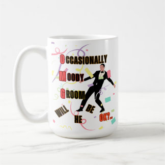 OMG Moody Dancing Groom Kaffeetasse
