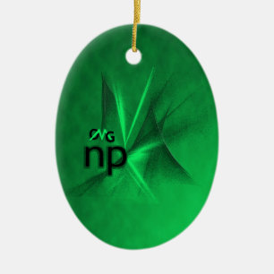 OMG! ni Keramikornament