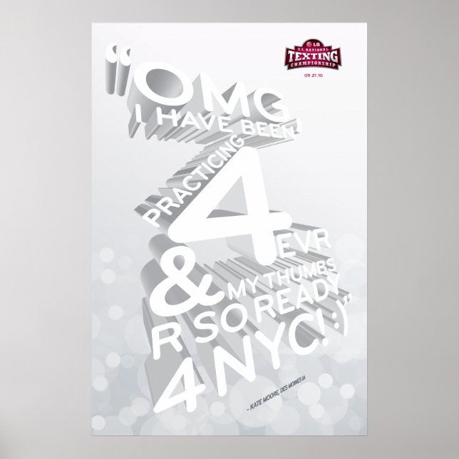 "OMG..." Poster (Vorne)