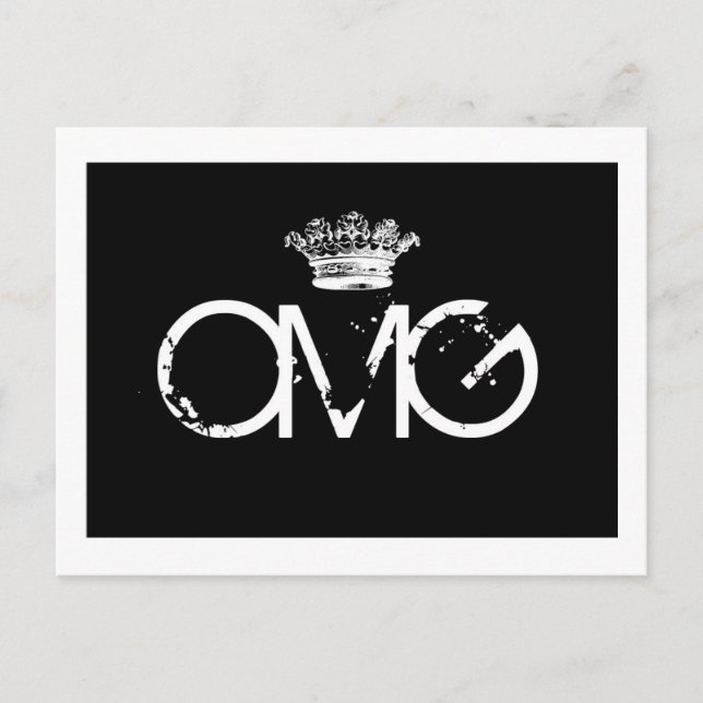 OMG POSTKARTE (Vorderseite)