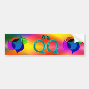 OMG! qq Autoaufkleber