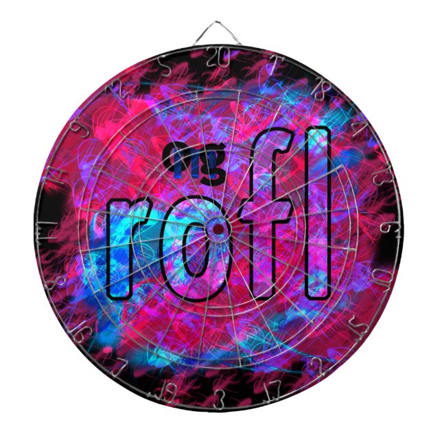 OMG! rofl Dartscheibe (vorne)