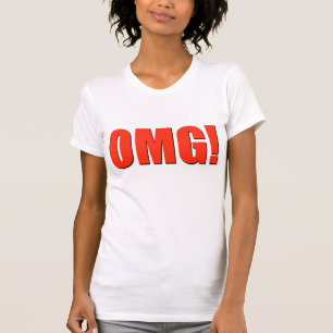 OMG! rot T-Shirt