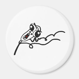 OMG RUN Rage Face Comic Meme Magnet