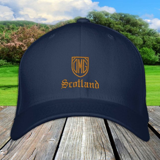 OMG Scotland & Scotts fashion / Scottish Patriots Bestickte Baseballkappe (Von Creator hochgeladen)
