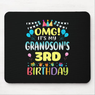 Omg seine Enkelsöhne 3. Geburtstagssüß 3 Jahre eim Mousepad