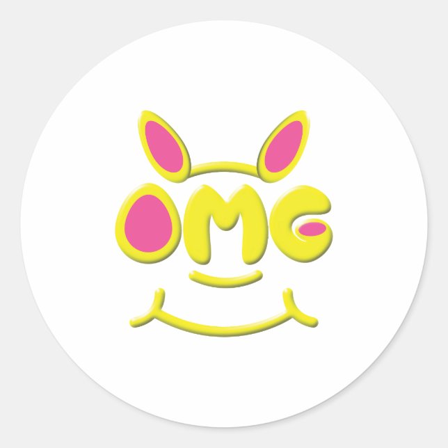 OMG Sticker (Vorderseite)