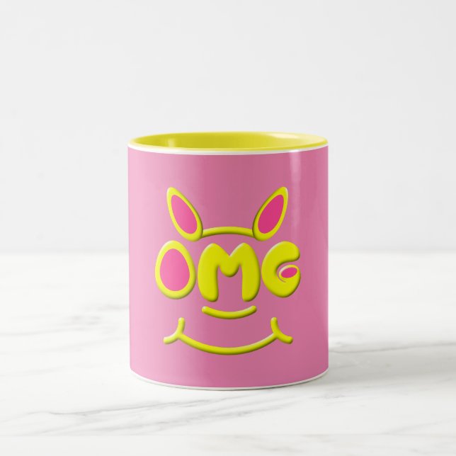 OMG-Tasse Zweifarbige Tasse (Mittel)