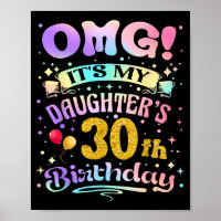 Omg Töchter 30. Geburtstag Alles Gute zum 30. Gebu