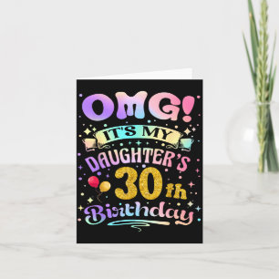 Omg Töchter 30. Geburtstag Alles Gute zum 30. Karte