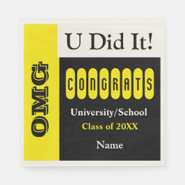 OMG U tat es Serviette