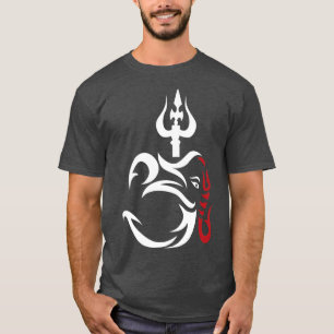 OMGanesha und Lord Shiva Divine Trident Trishul T-Shirt