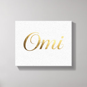 Omi Leinwandbild Oma Leinwanddruck