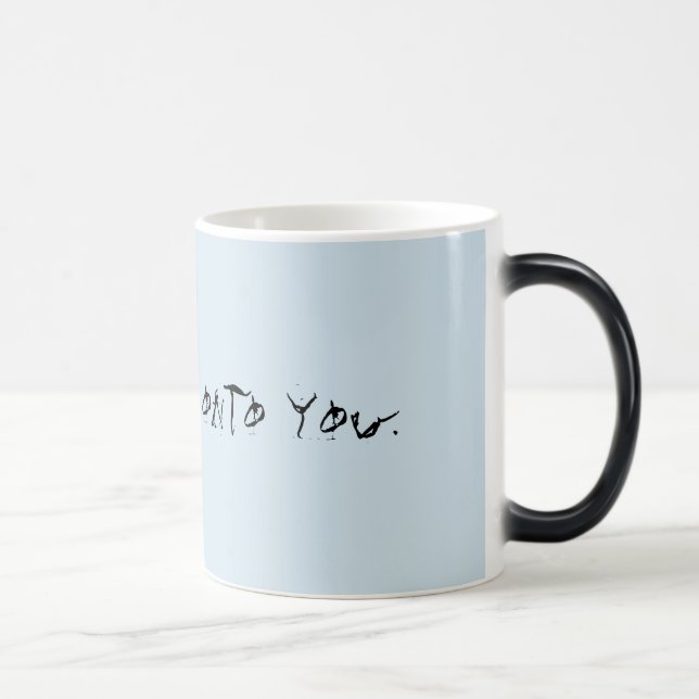 Ominöse Kaffee-Tasse Verwandlungstasse (Rechts)