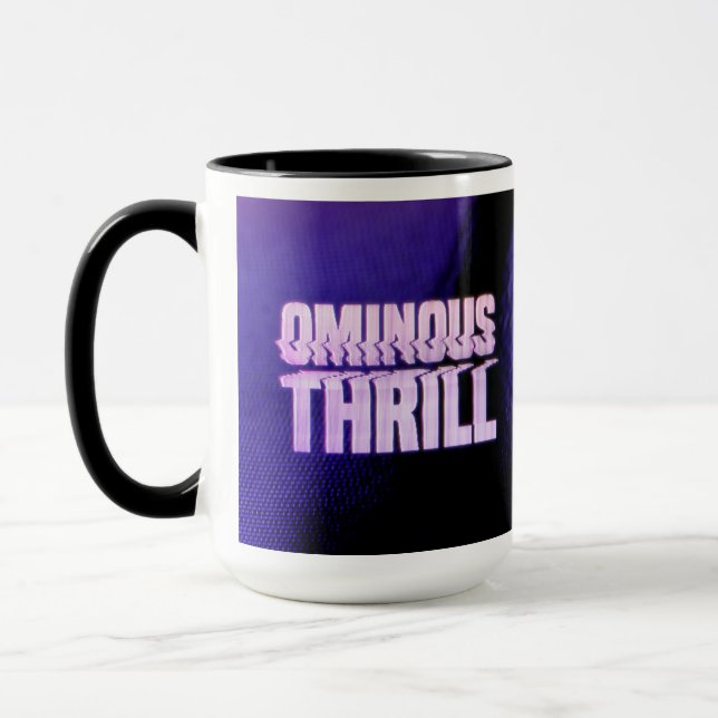 Ominous Thrill LILA SCREAM Tasse (Links)